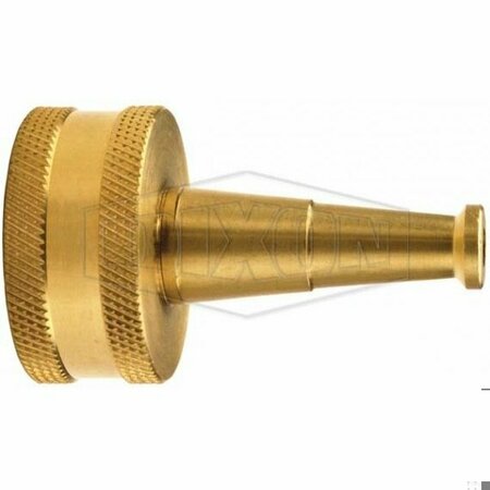 DIXON Sweeper Nozzle, 3/4 in Garden Hose Thread Connection, Brass, Domestic PSN76